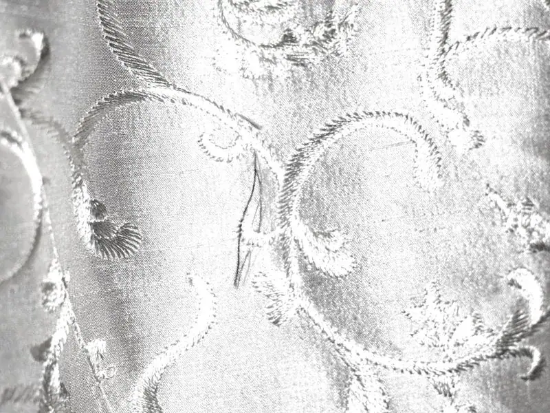 Fine Floral Detailing — Fine Stitch embroidery Ajman