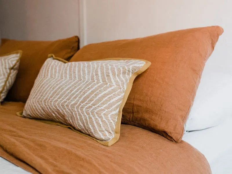 Decorative Cushion — Fine Stitch embroidery Ajman